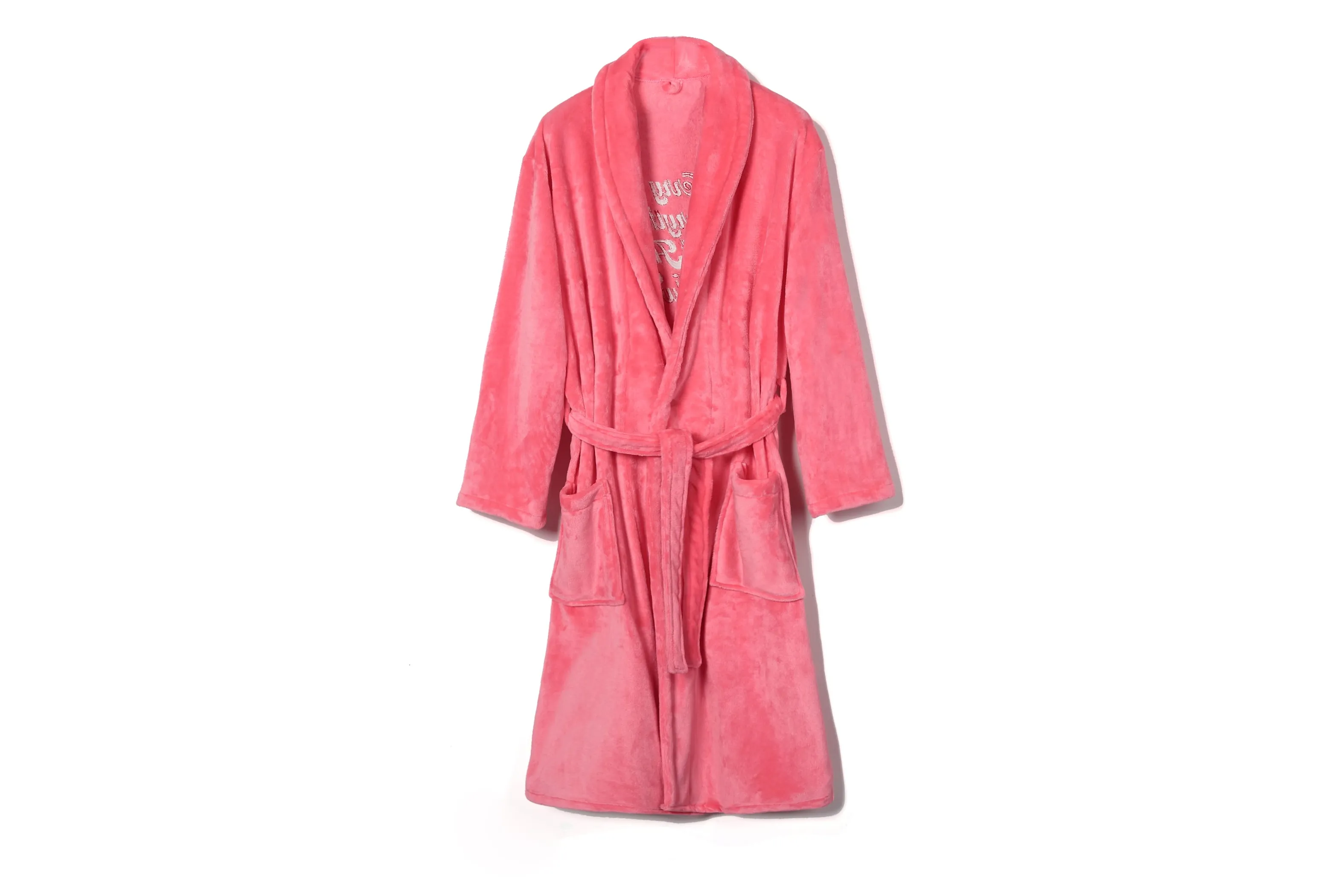 Merry Everything and A Happy Always Plush Fleece Robe