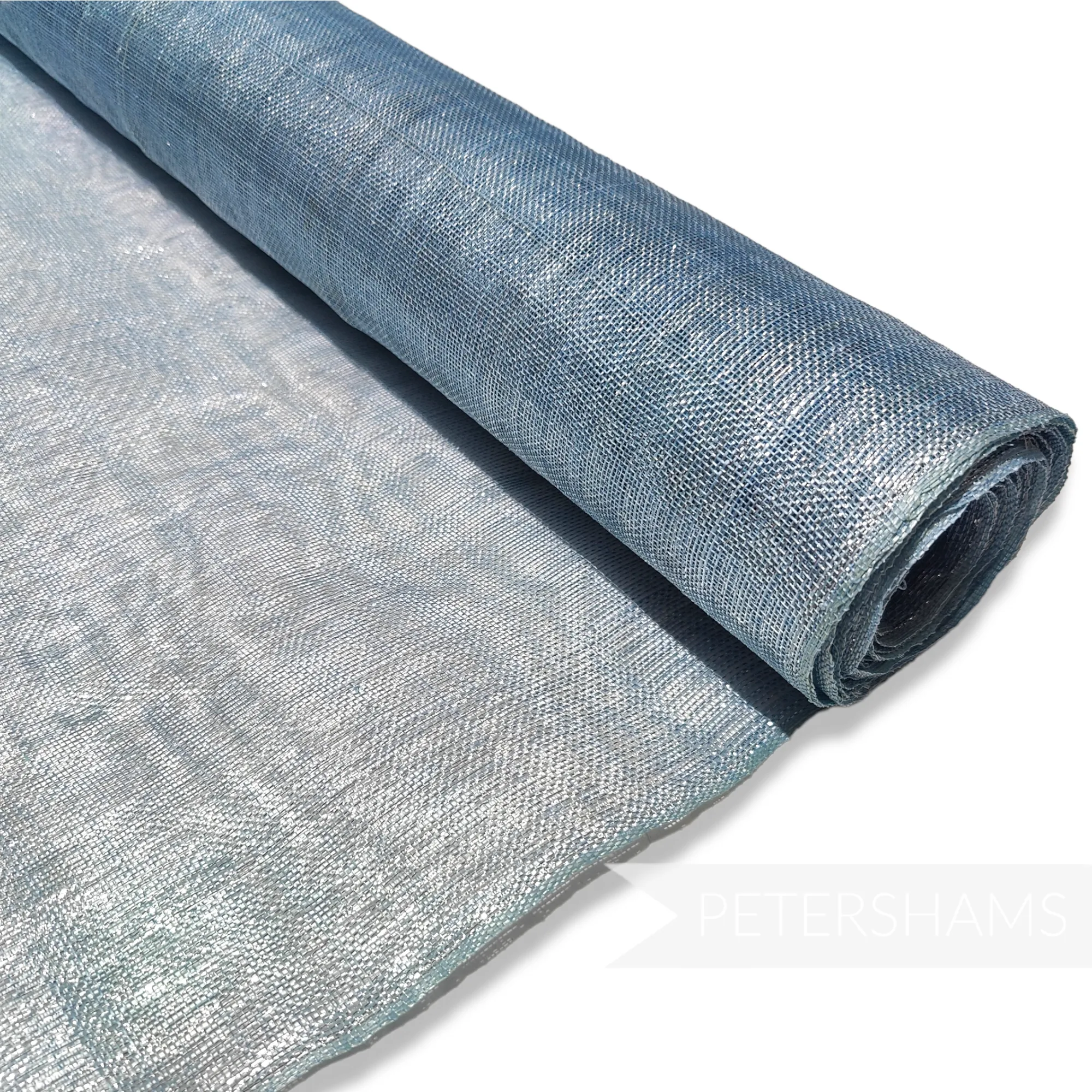 Metallic Lurex Threaded Sinamay Fabric - 1/2 metre