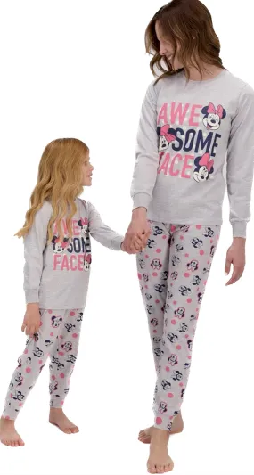 Minnie Mouse Grey Jammies