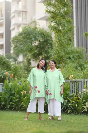 Mint Rayon KaftanKurta & KaftanKurta - VerdantFlora