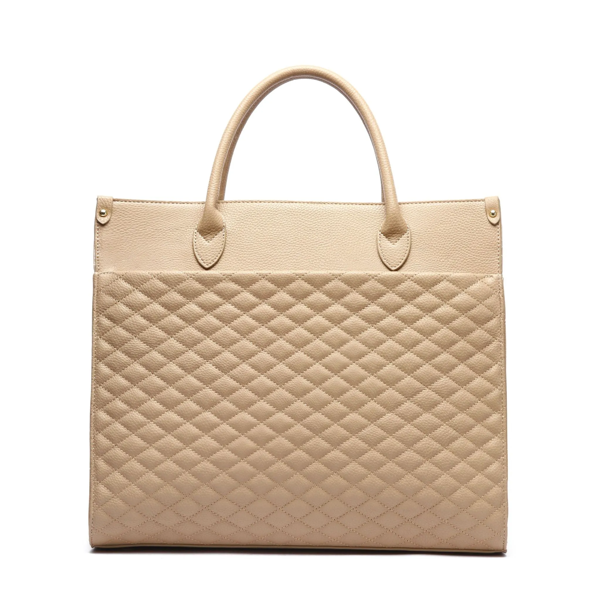 Monaco Tote Bag | Latte Brown