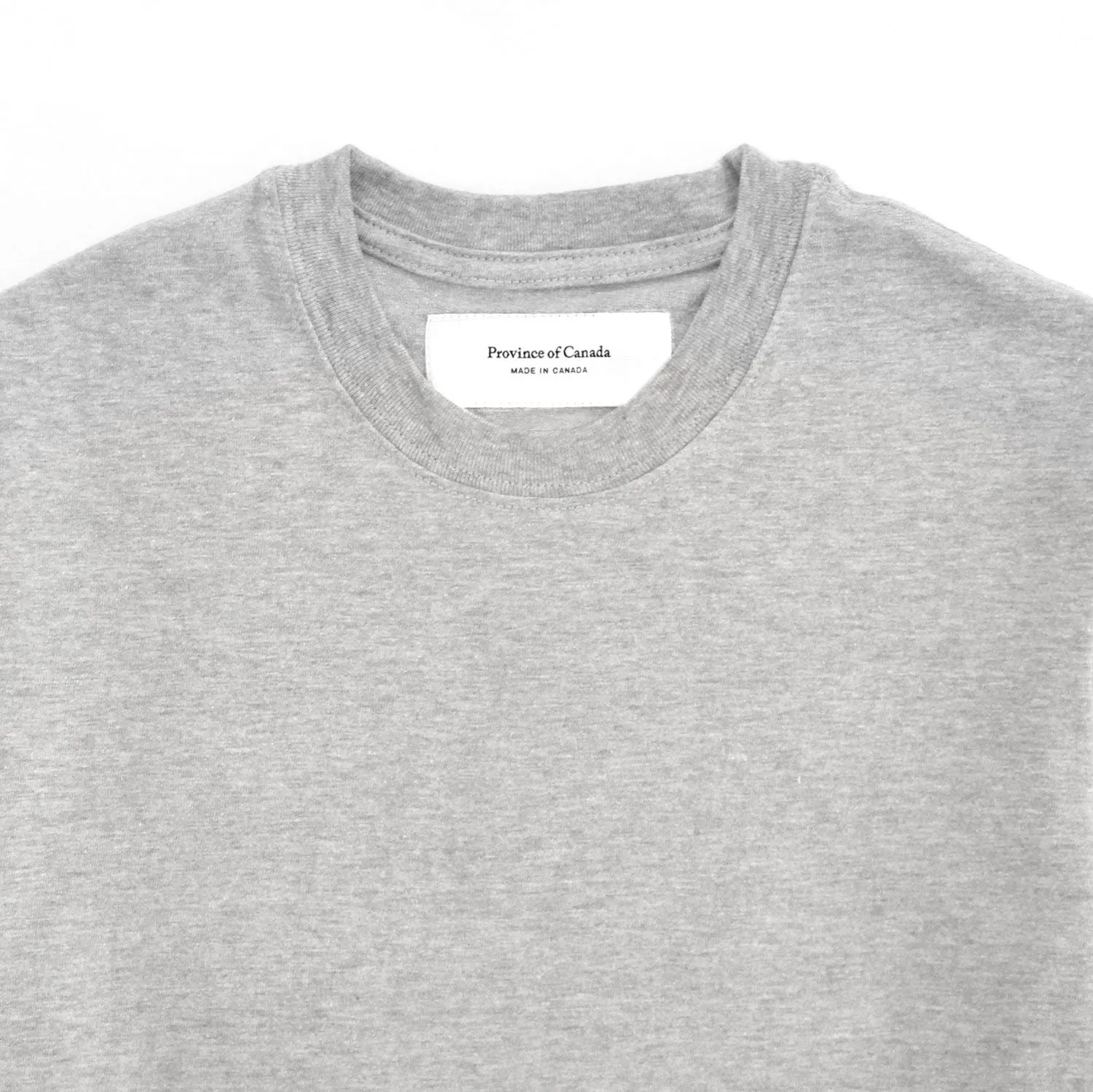 Monday Crop Top Heather Grey