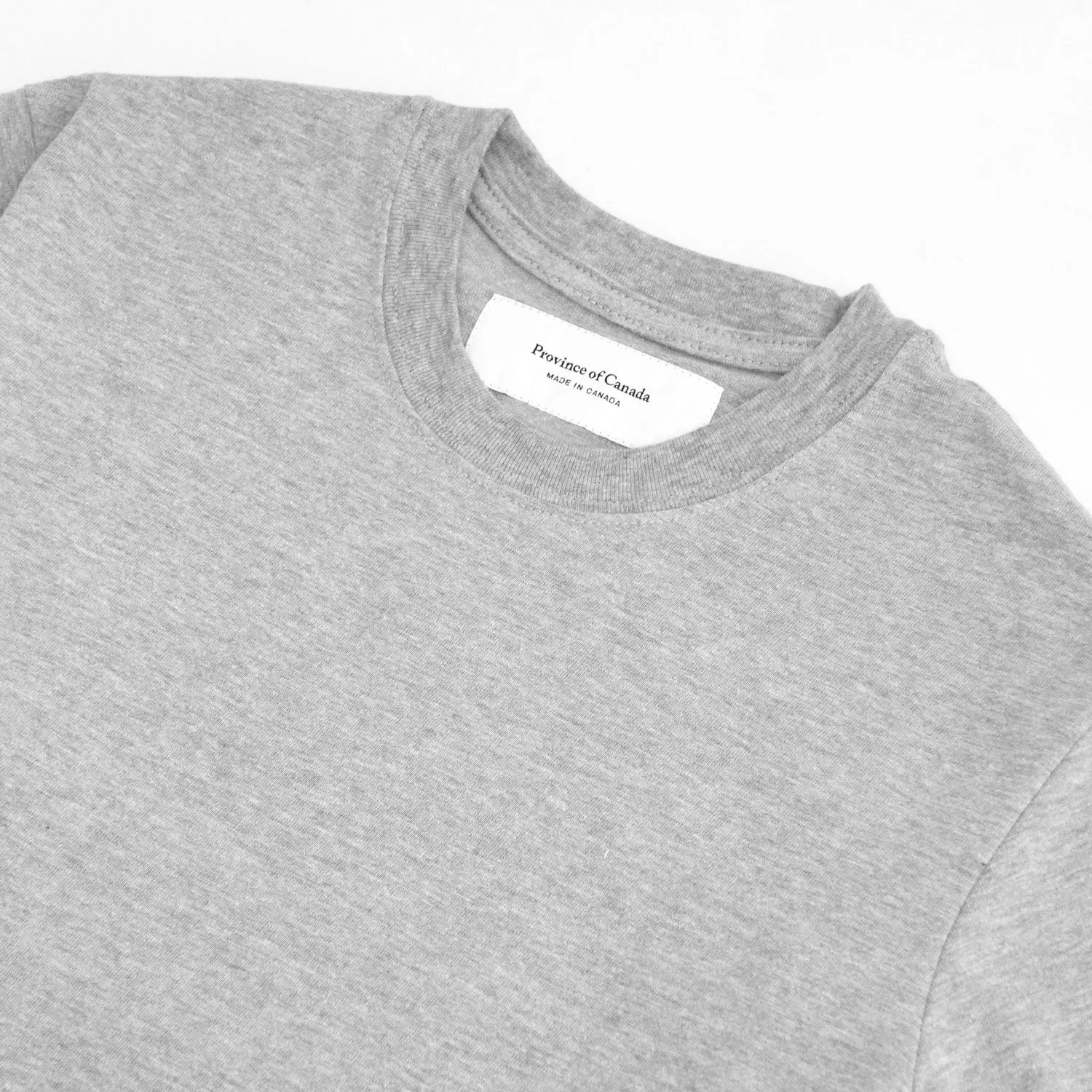 Monday Crop Top Heather Grey