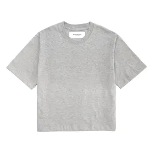 Monday Crop Top Heather Grey