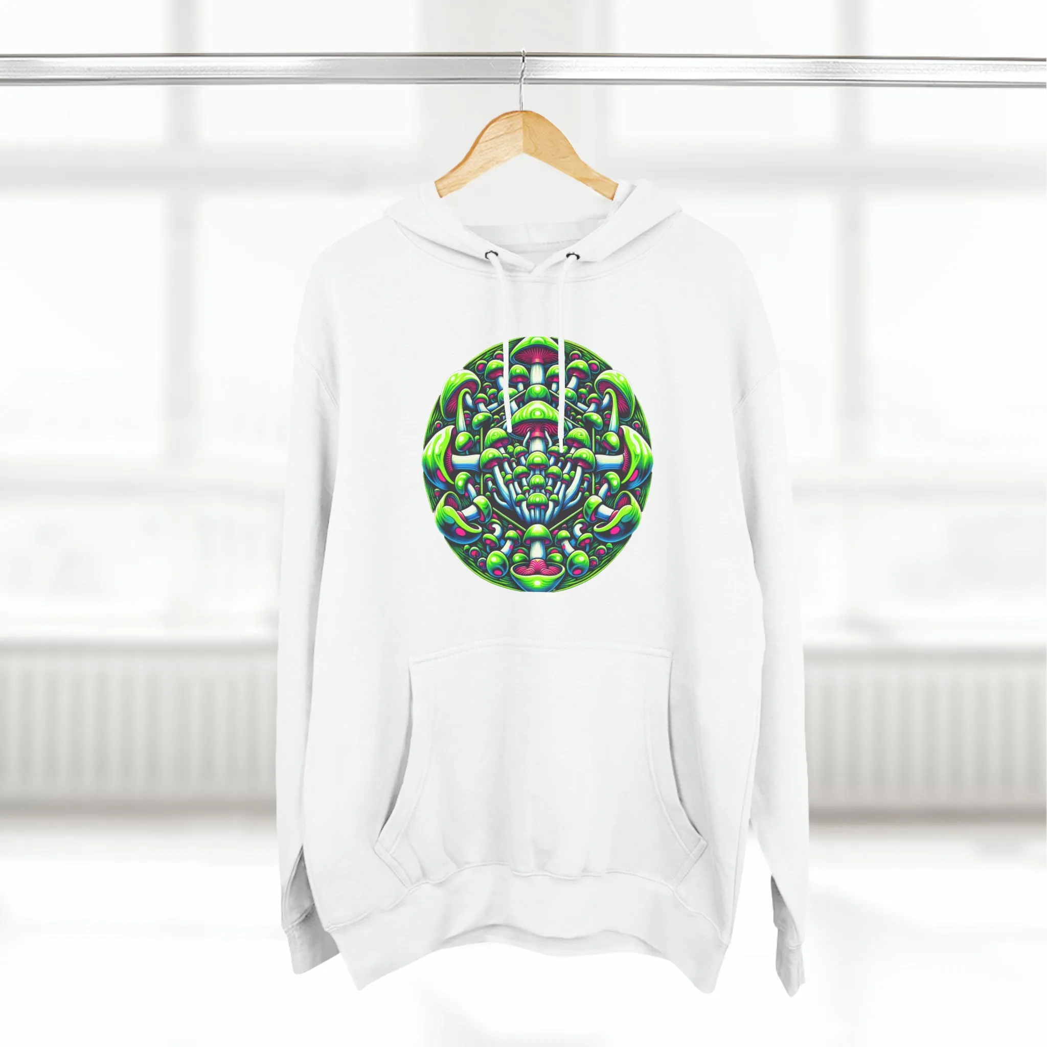 Mushrooms illusions hoodie