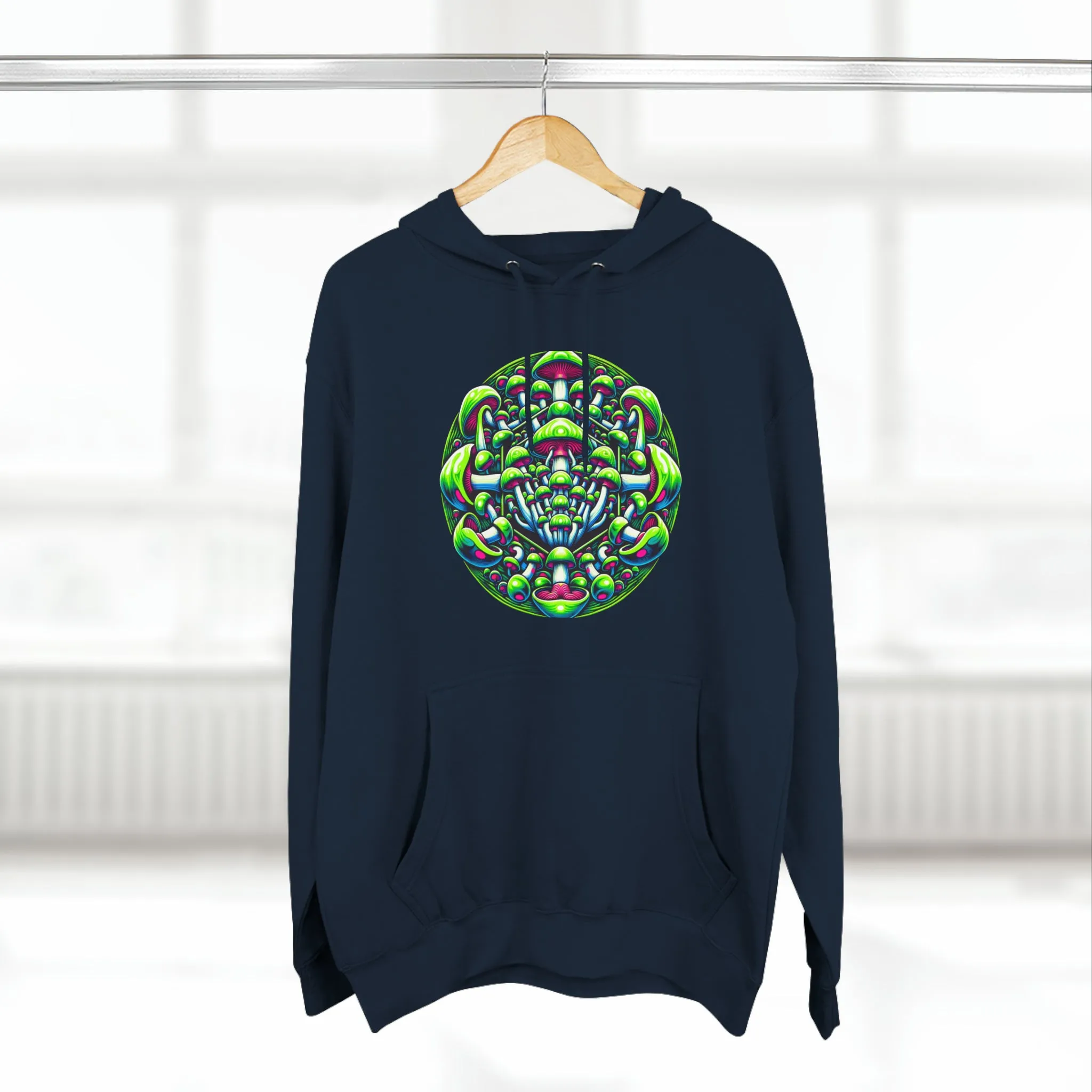 Mushrooms illusions hoodie