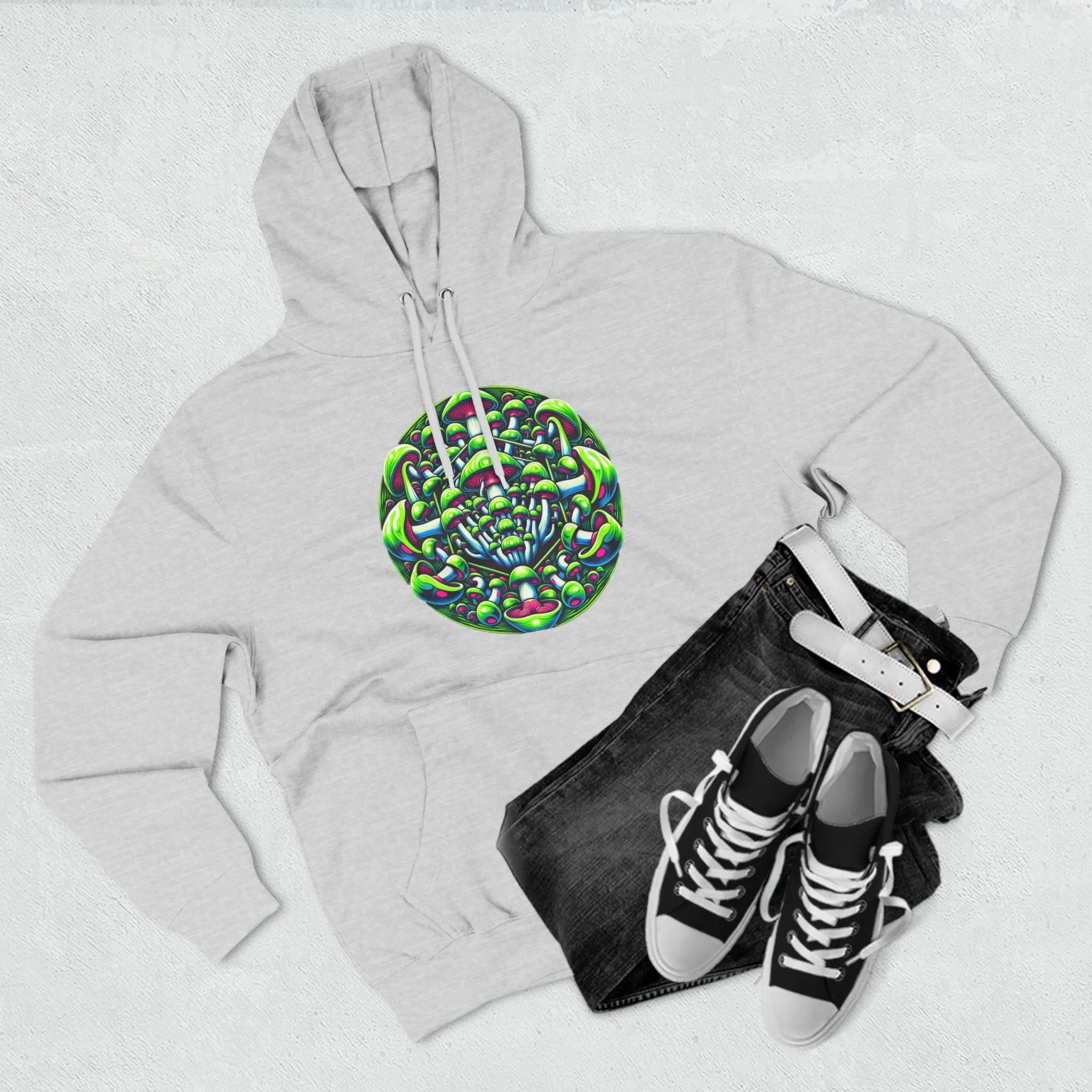 Mushrooms illusions hoodie