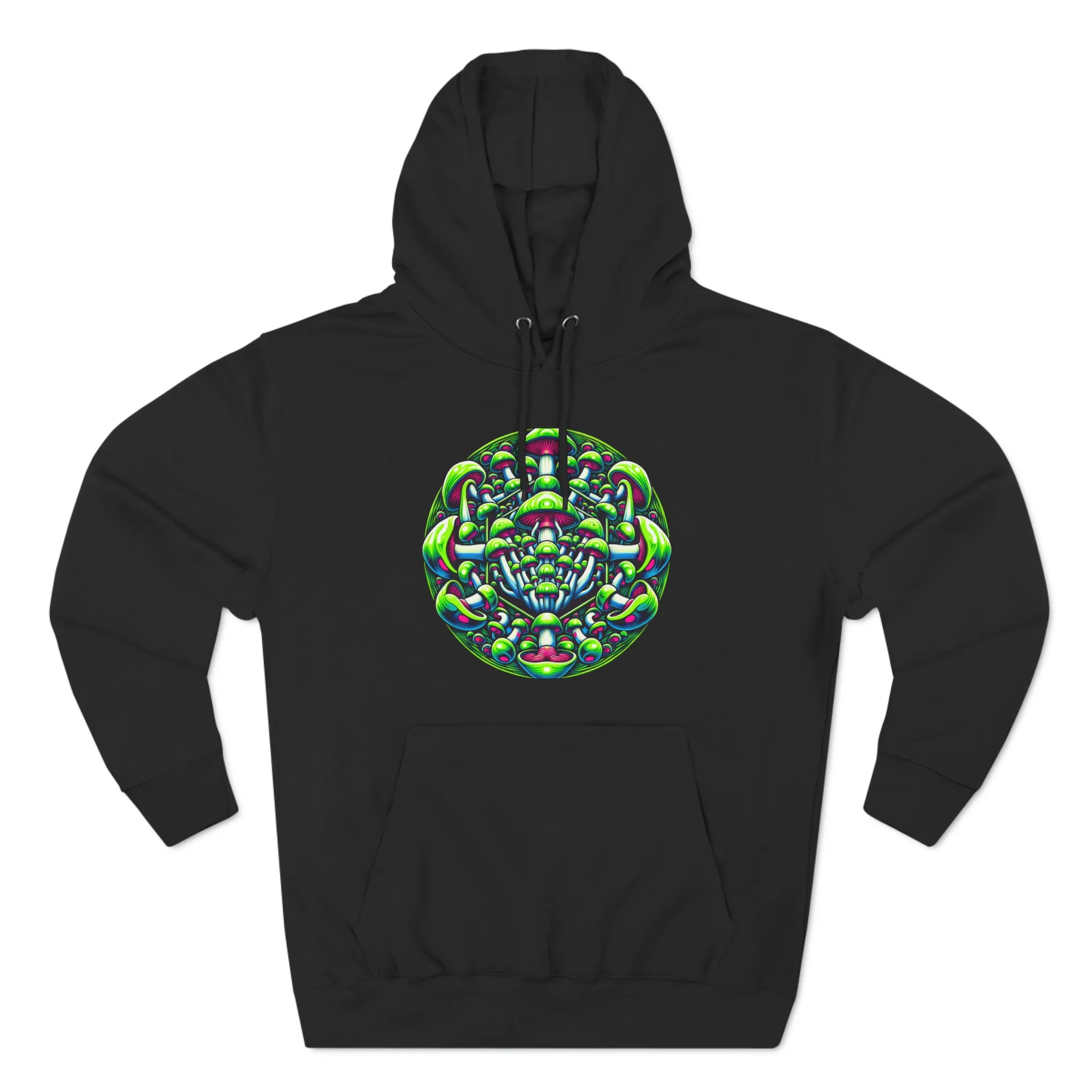 Mushrooms illusions hoodie