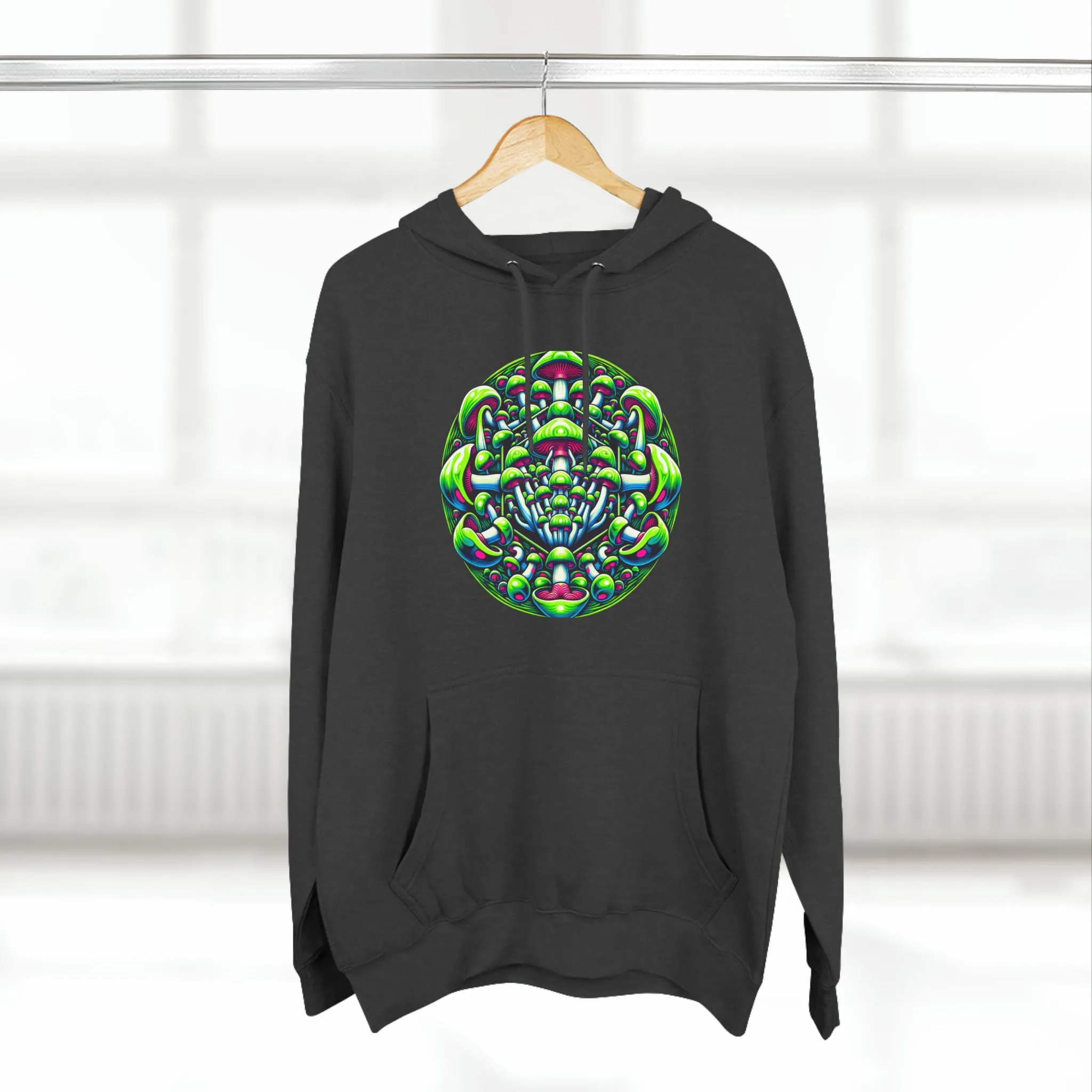 Mushrooms illusions hoodie