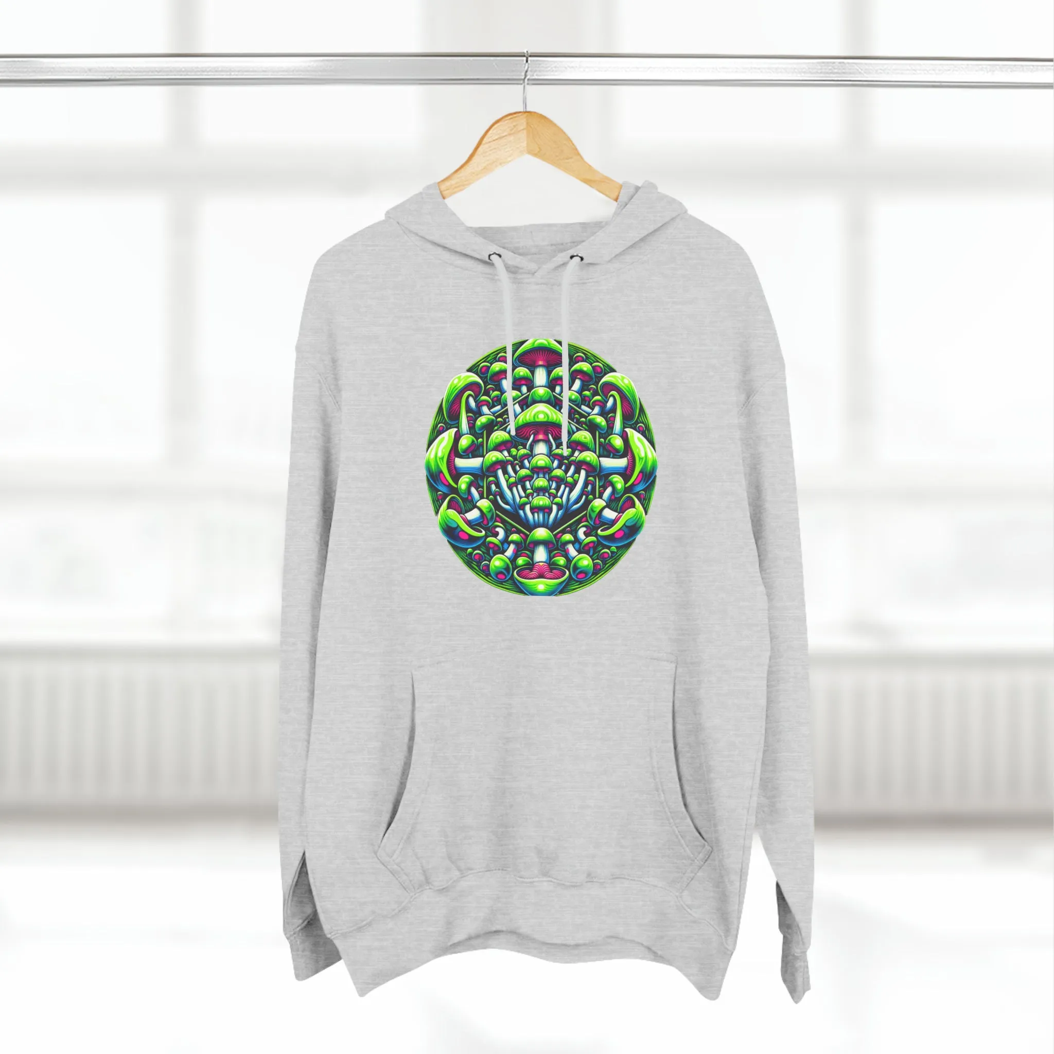 Mushrooms illusions hoodie