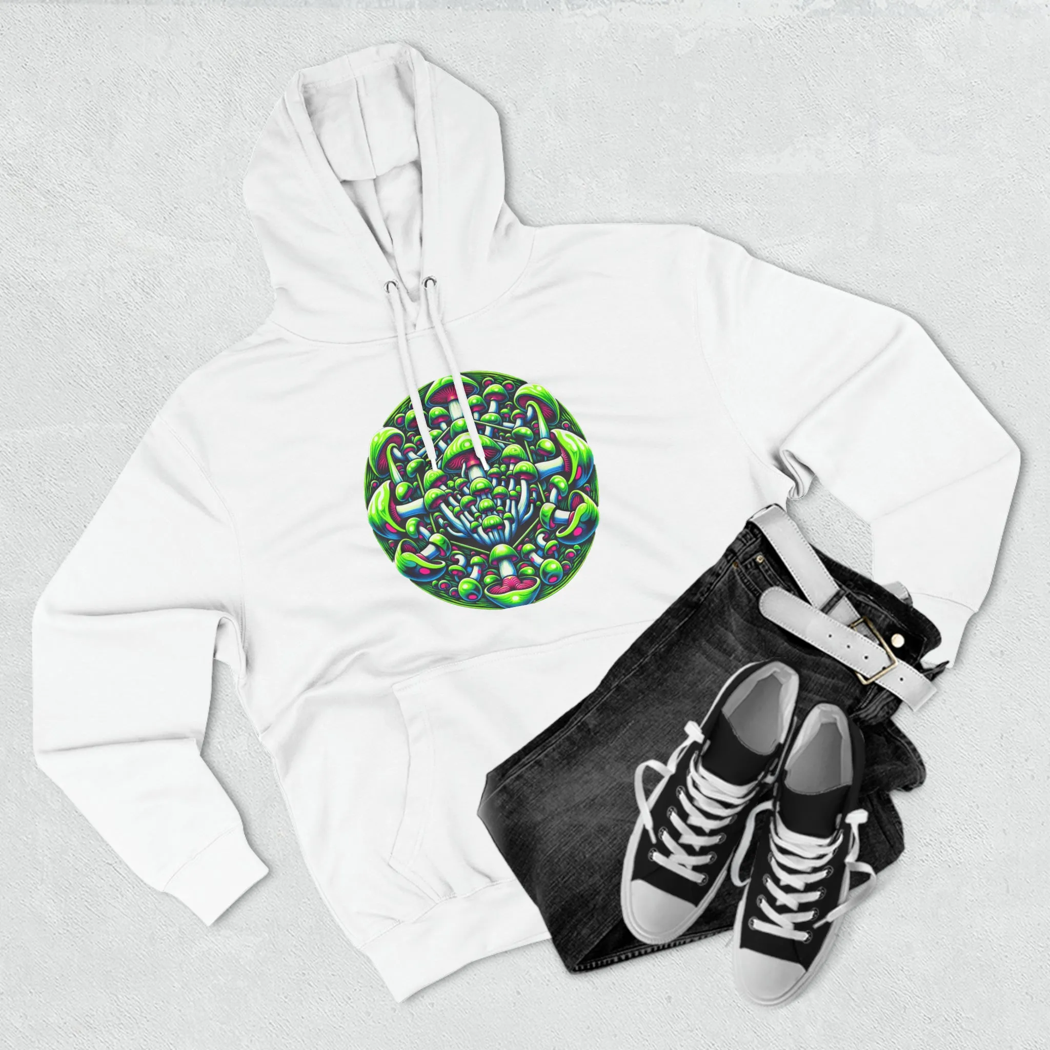 Mushrooms illusions hoodie