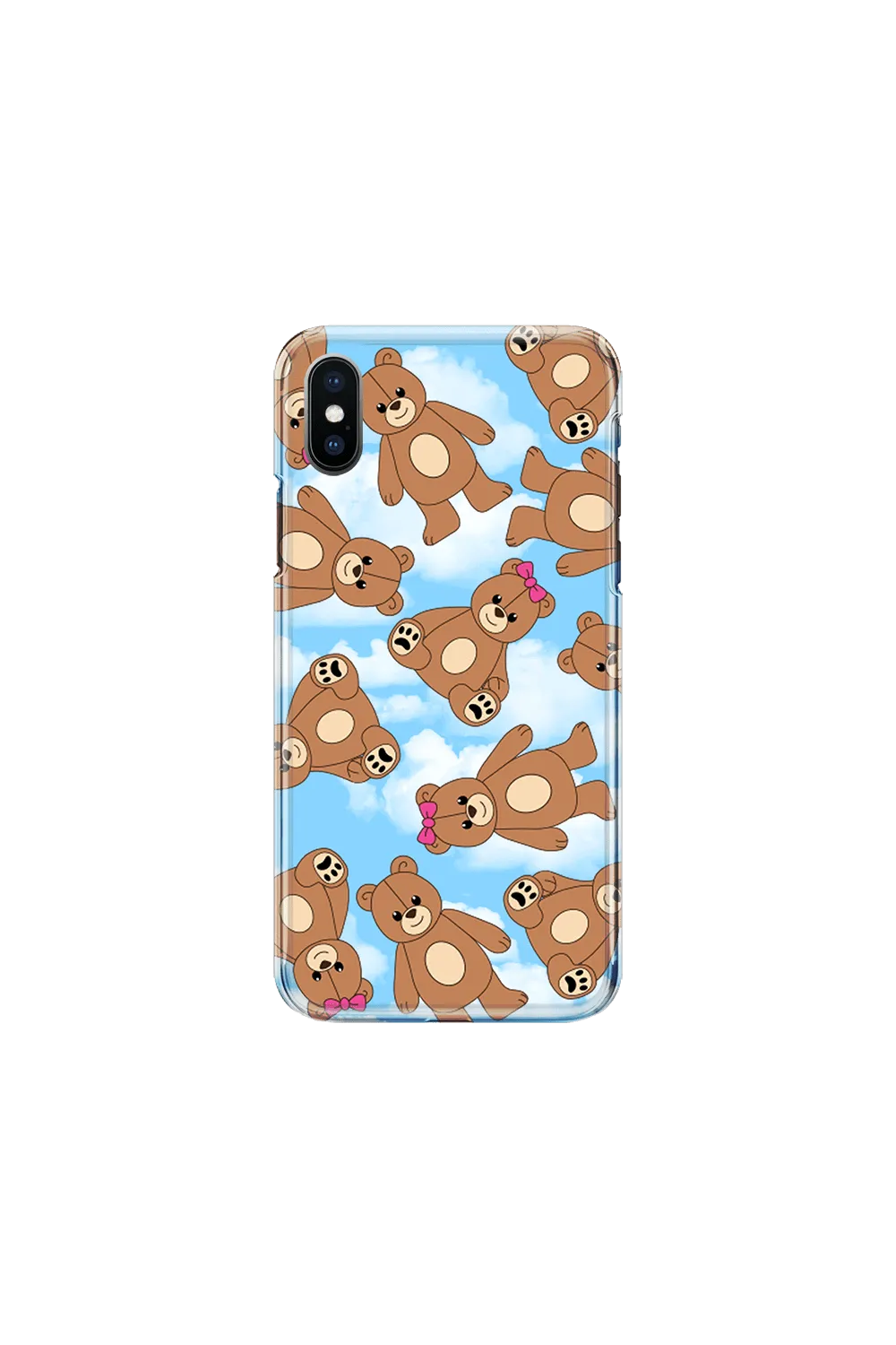 Nick Austin Blue Teddy Bear Phone Case