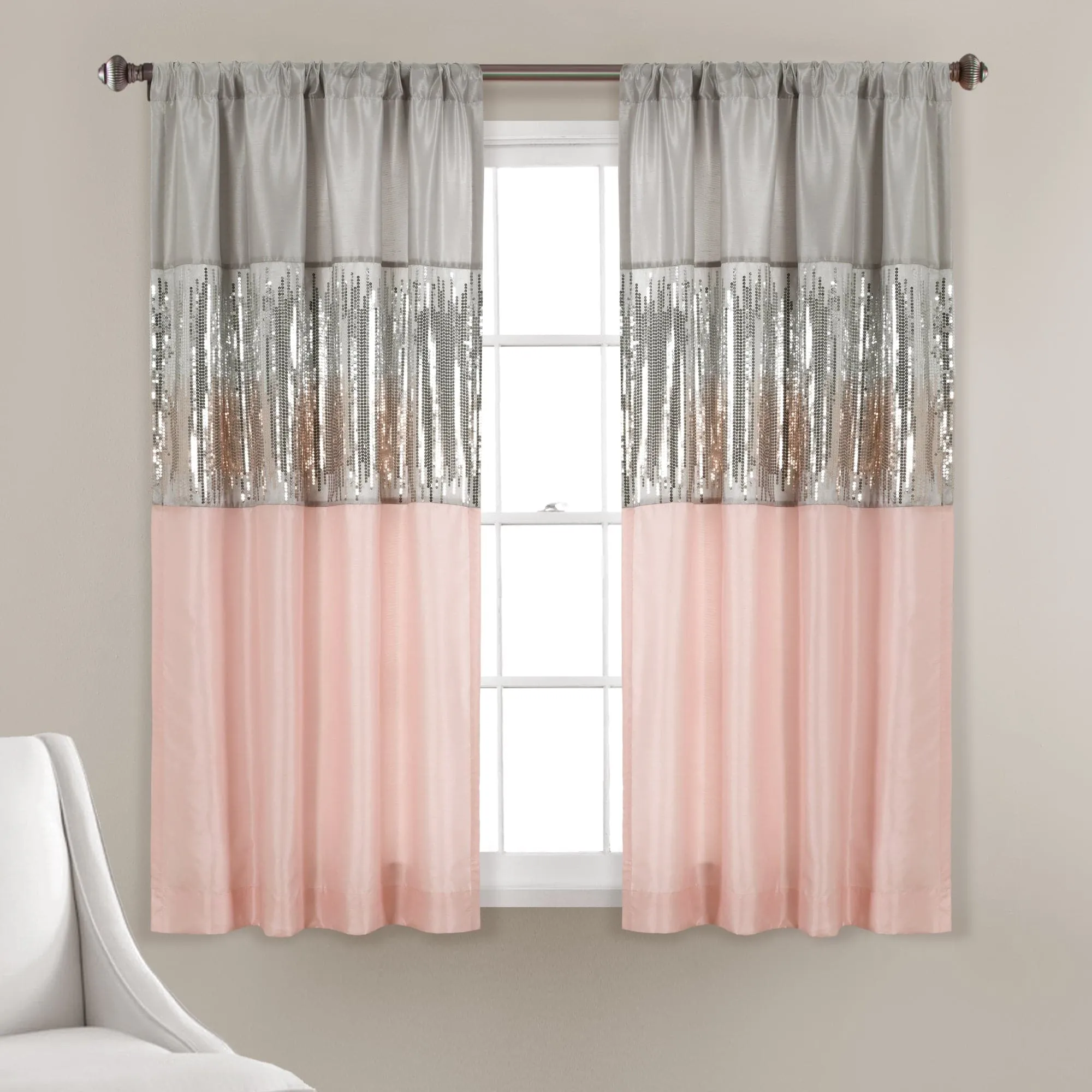 Night Sky Window Curtain Panel