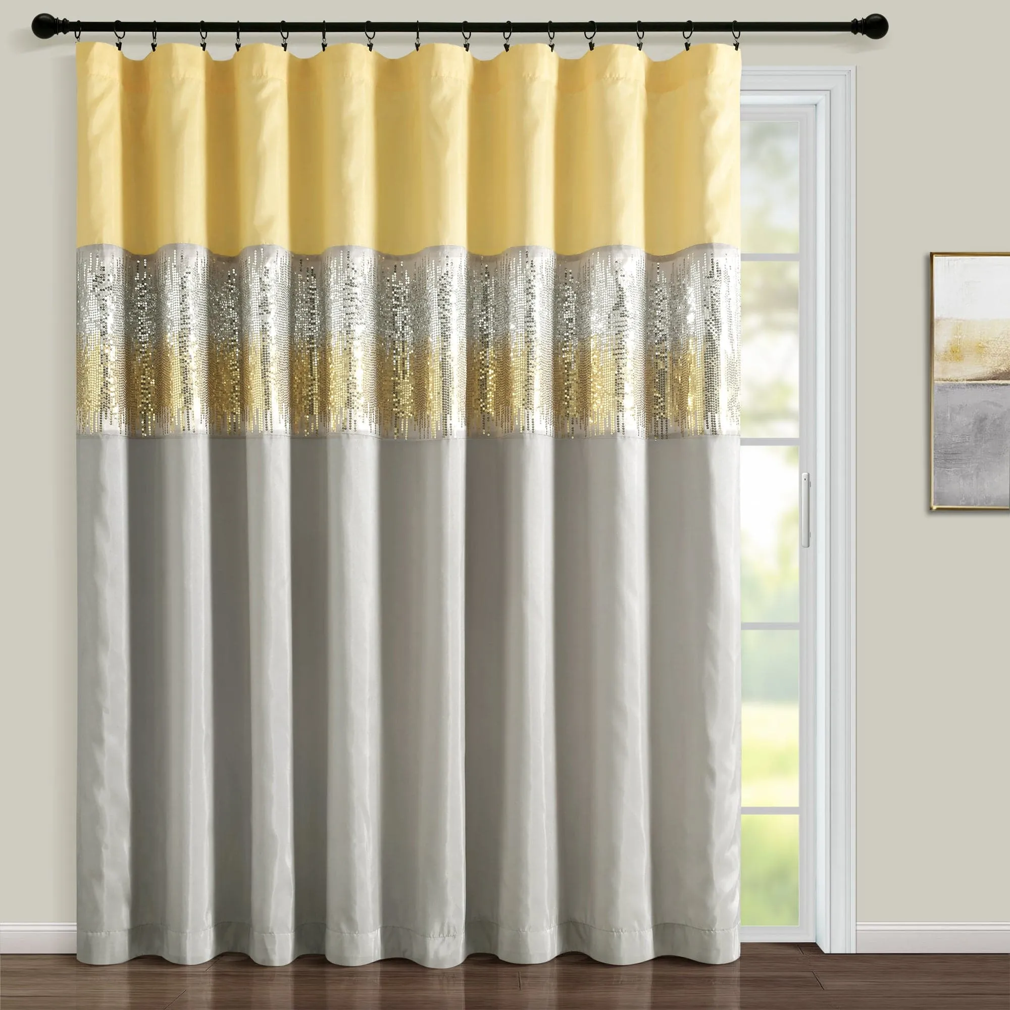 Night Sky Window Curtain Panel