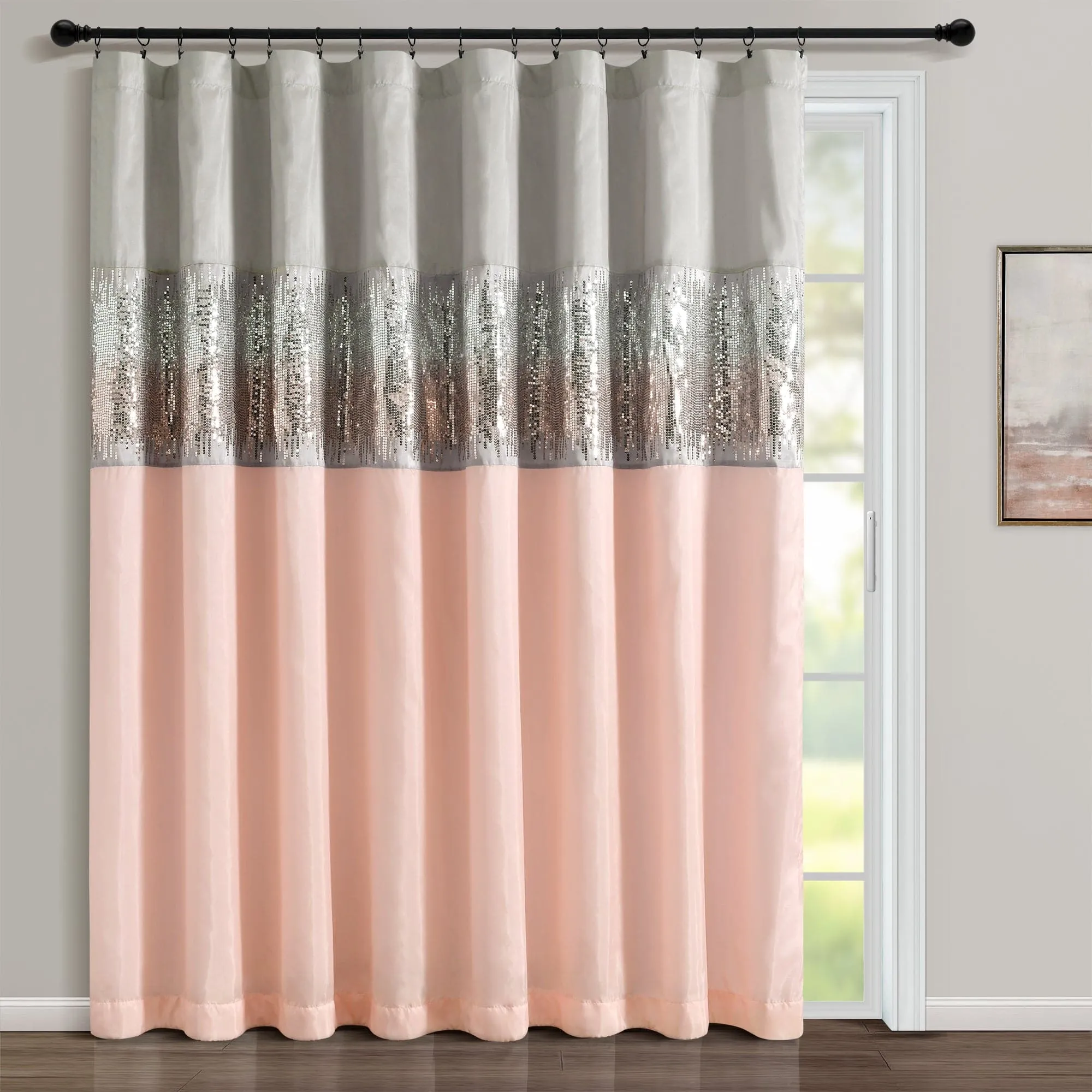 Night Sky Window Curtain Panel