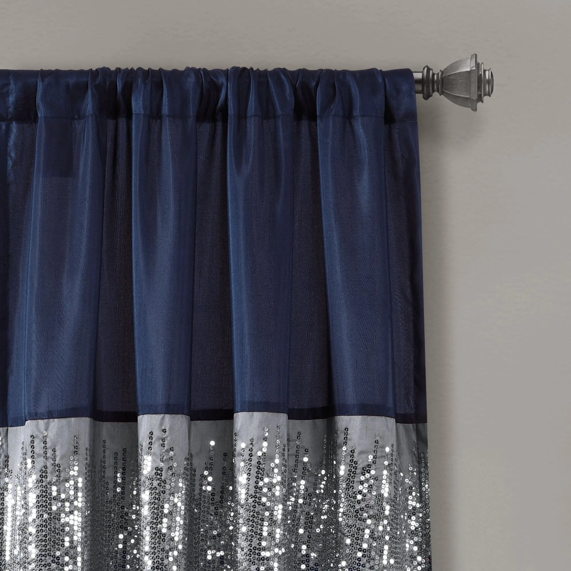 Night Sky Window Curtain Panel