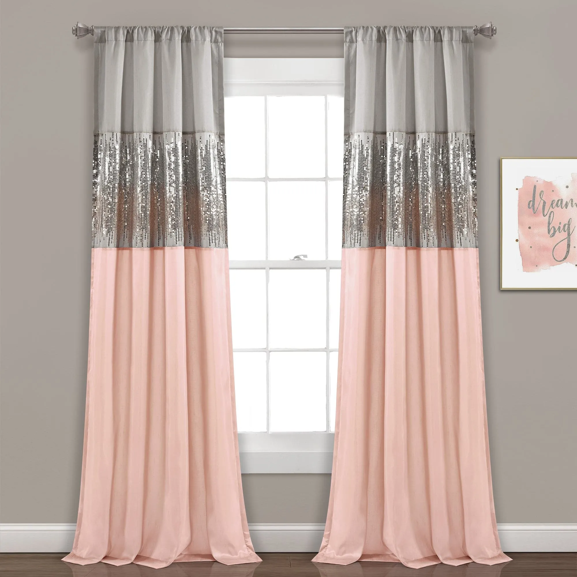 Night Sky Window Curtain Panel