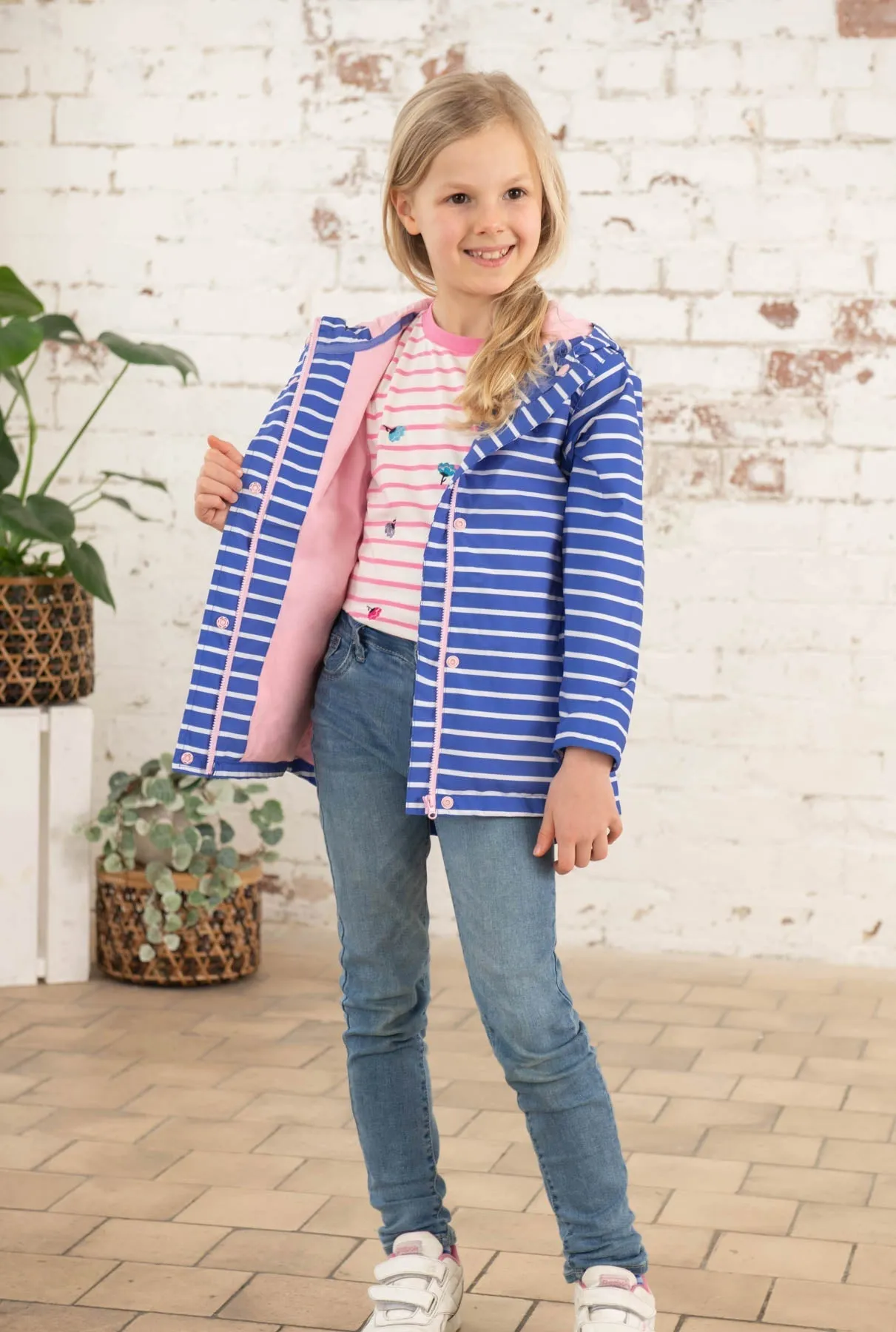 Olivia Jacket - Parma Stripe