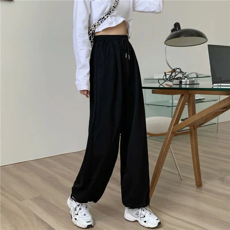 Oversized Jogger Sweatpants with Two Side Pockets