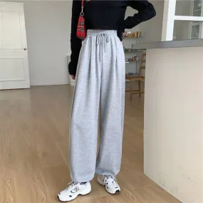 Oversized Jogger Sweatpants with Two Side Pockets