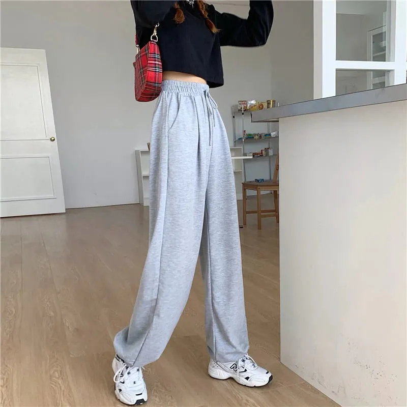 Oversized Jogger Sweatpants with Two Side Pockets