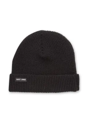 Perle hat - in knitted wool (NOIR)