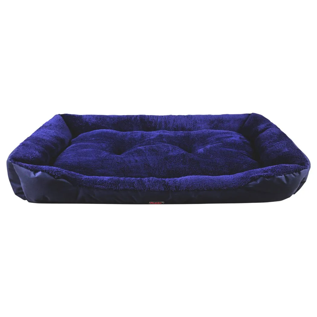 Pet Bed Mattress Dog Cat Pad Mat Cushion Soft Winter Warm 2X Large Blue