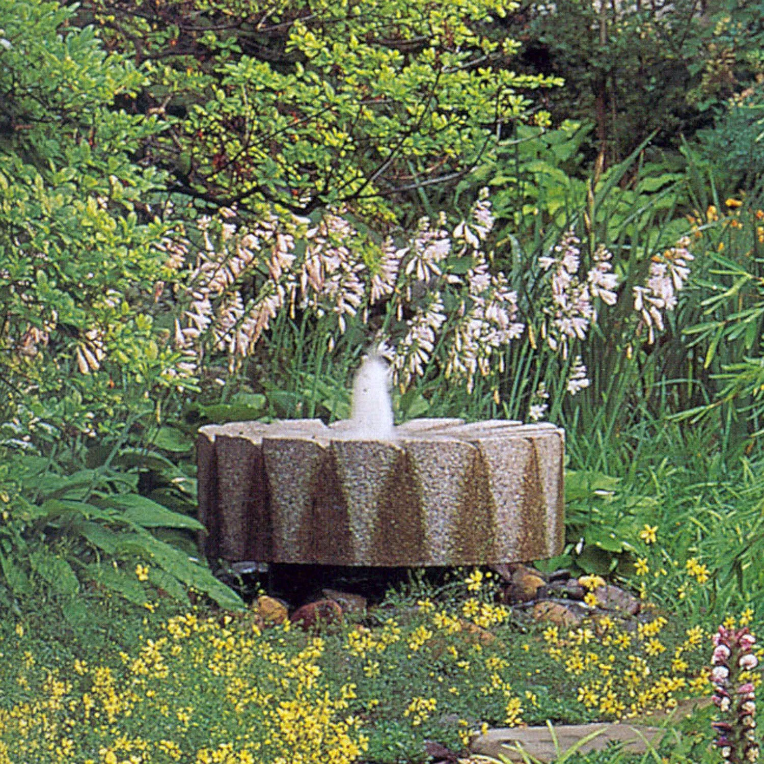 Pinwheel Millstone Fountain