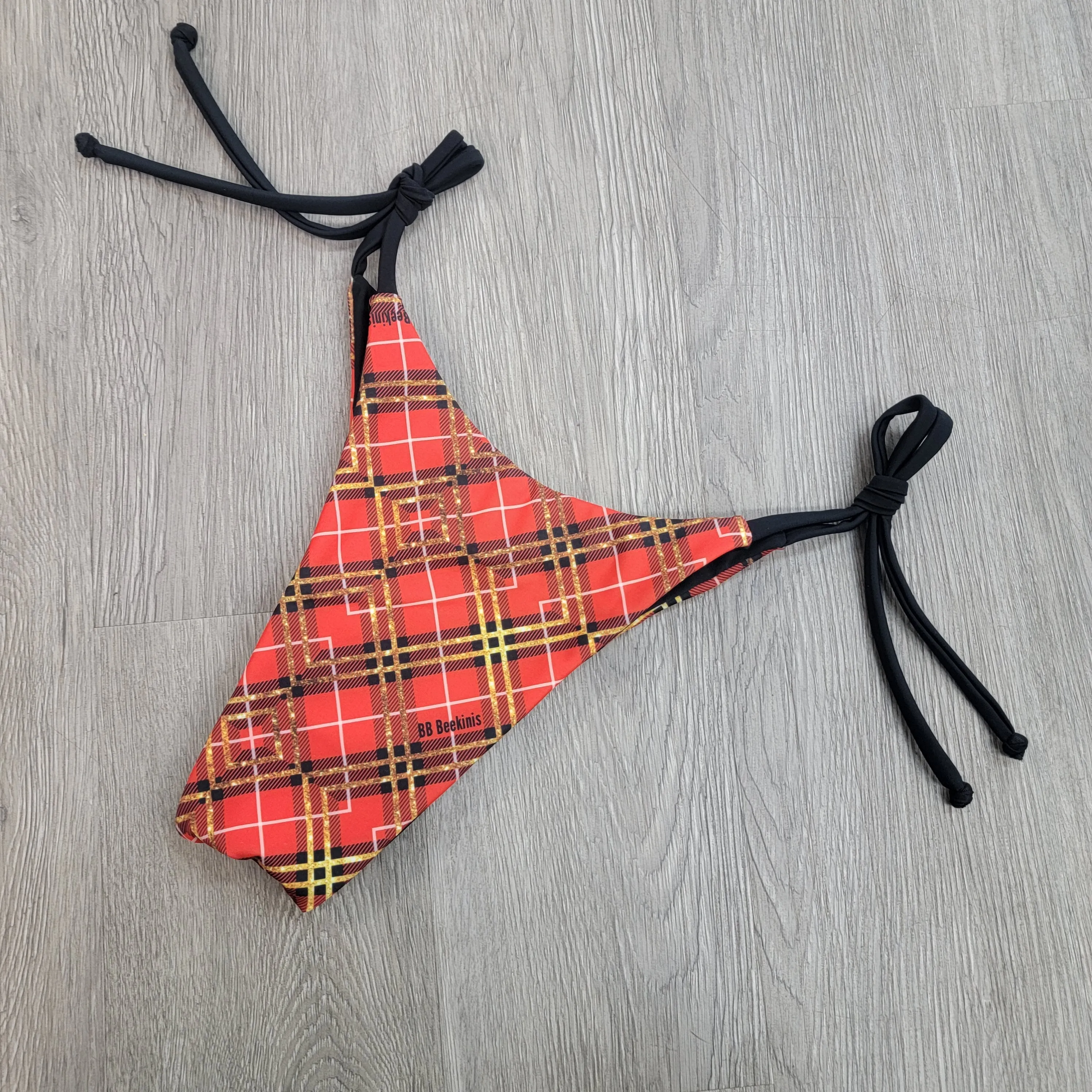 Plaid Perfection Bali Scrunch Bottoms