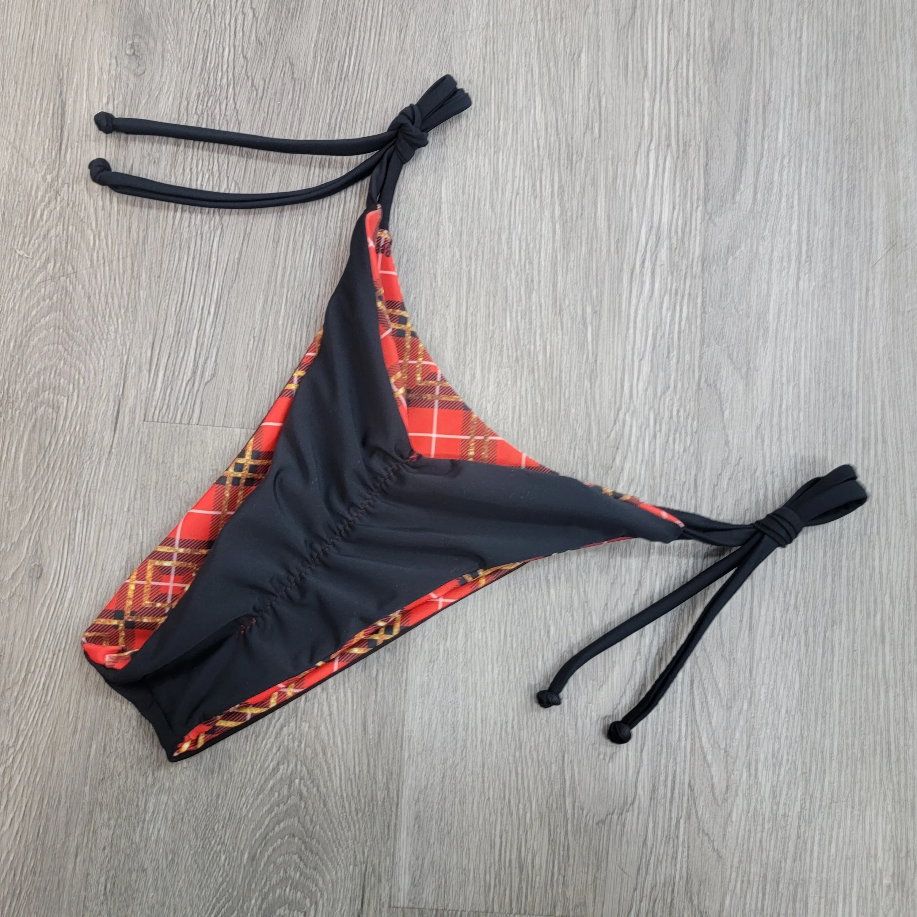 Plaid Perfection Bali Scrunch Bottoms