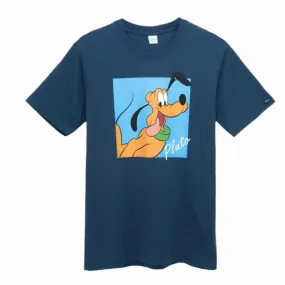 Pluto Screen Art  Adult T-shirt