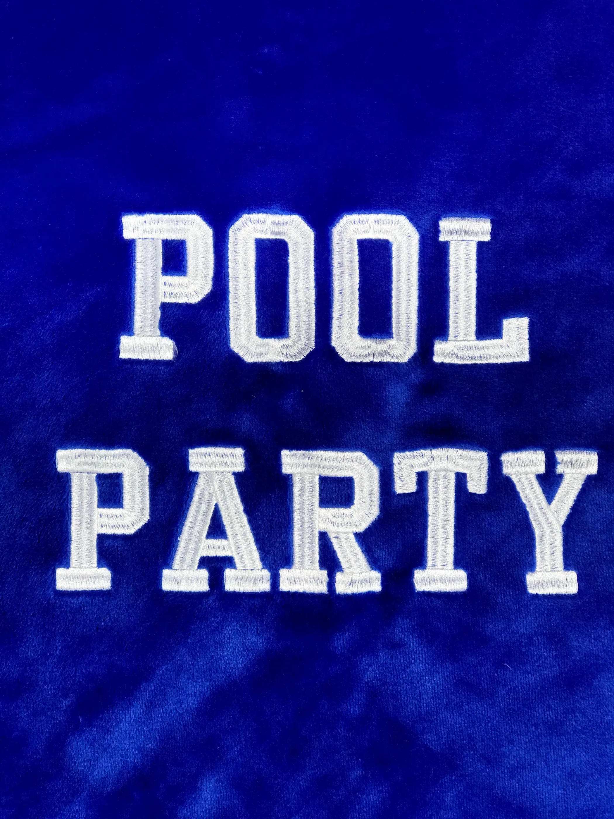 Pool Party Plush Fleece Robe