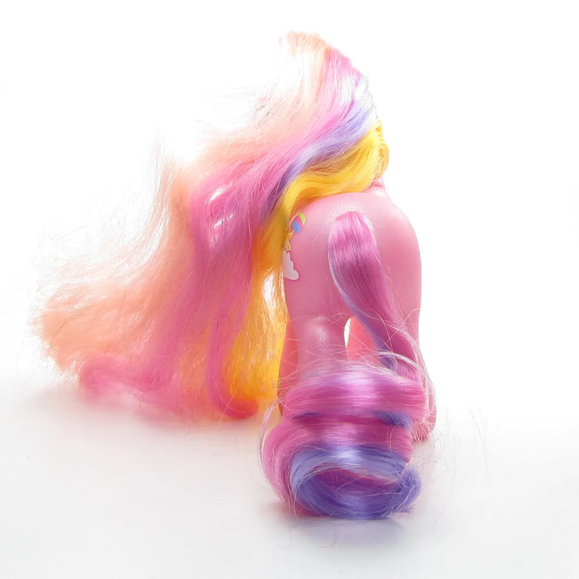 Rainbow Flash My Little Pony Vintage G3 Super Long Hair Ponies