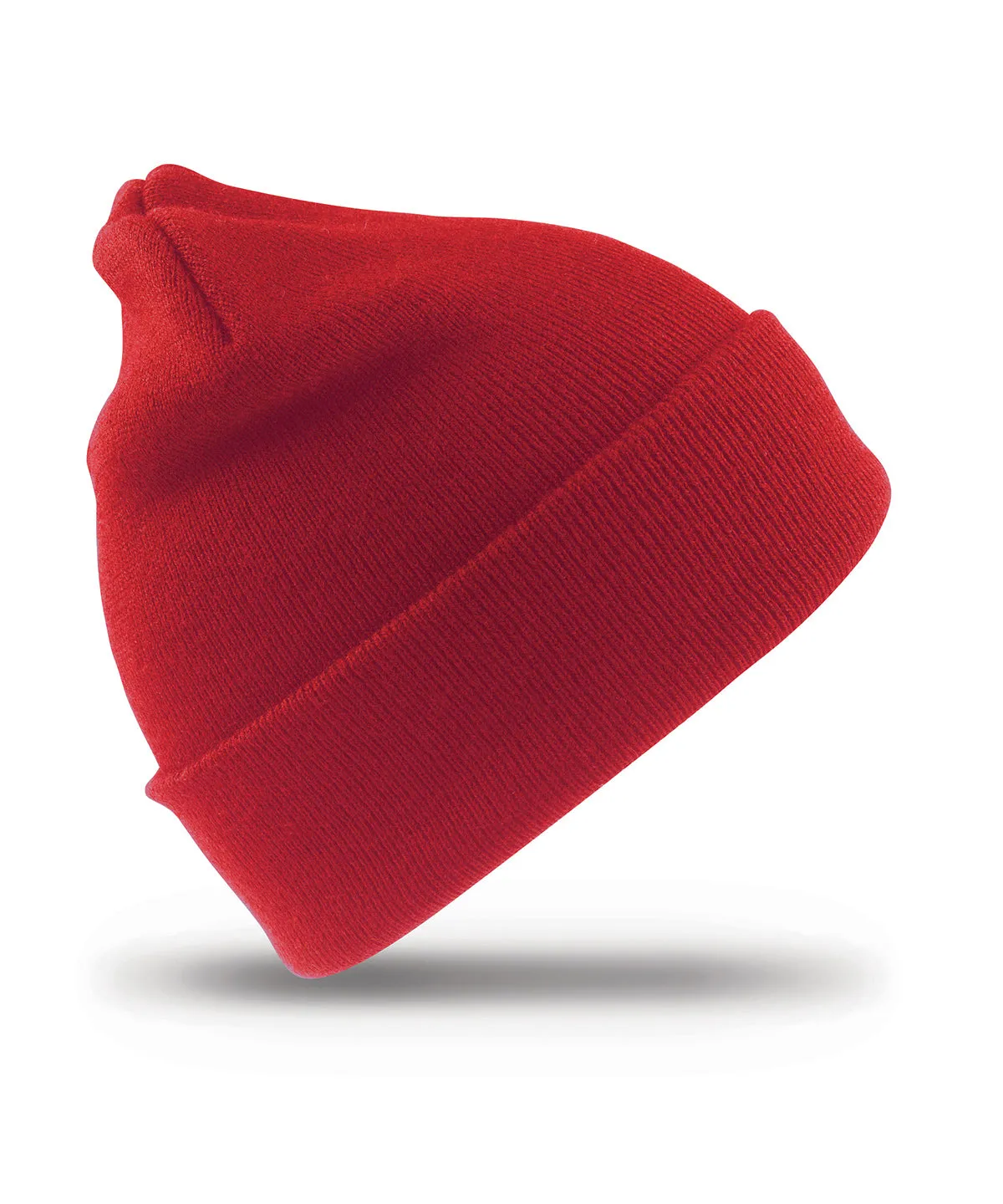 Red - Kids woolly ski hat