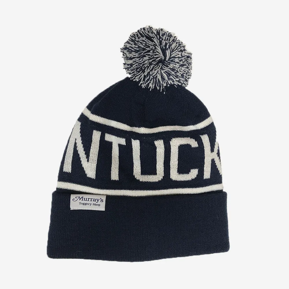 Richardson Nantucket Knit Beanie with Cuff - Navy