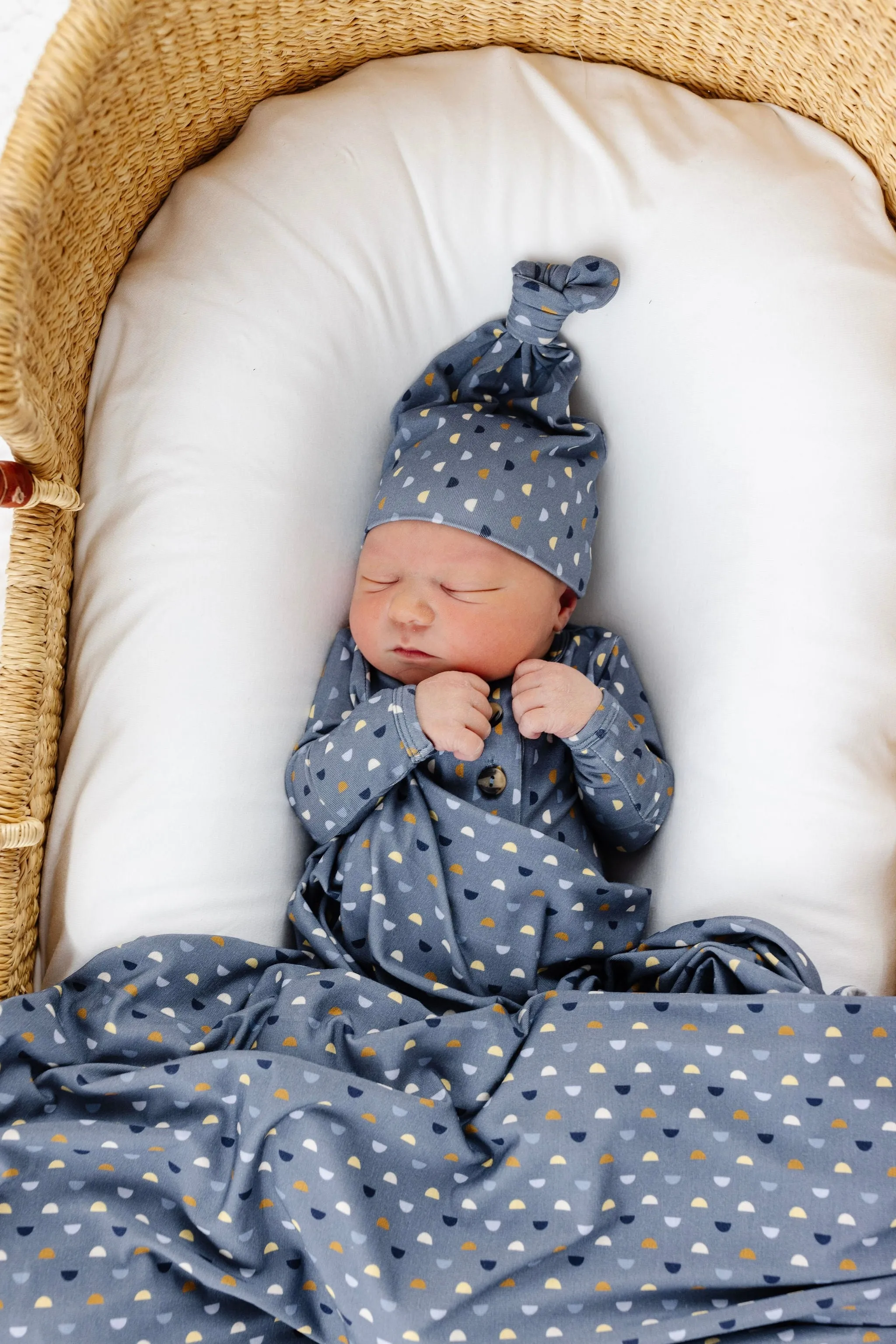 Ryder Newborn Hat Bundle (Gown)