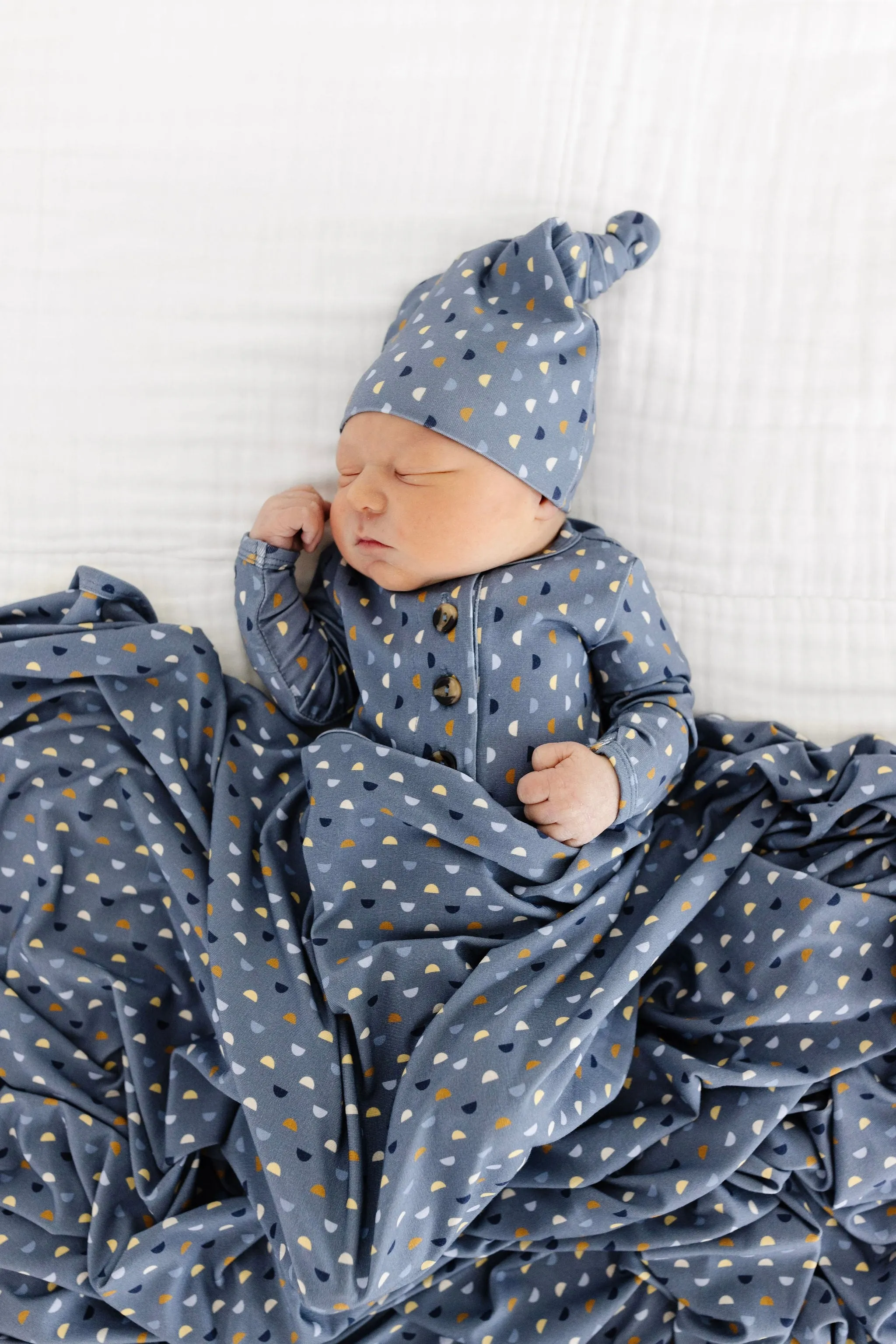 Ryder Newborn Hat Bundle (Gown)