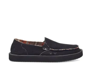 Sanuk Womens Donna Soft Top Hemp Black