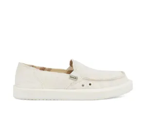 Sanuk Womens Donna Soft Top Hemp White