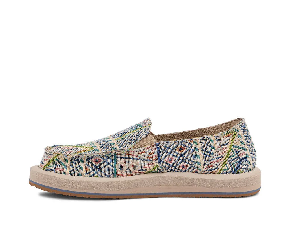 Sanuk Womens Donna ST Patchwork Multi