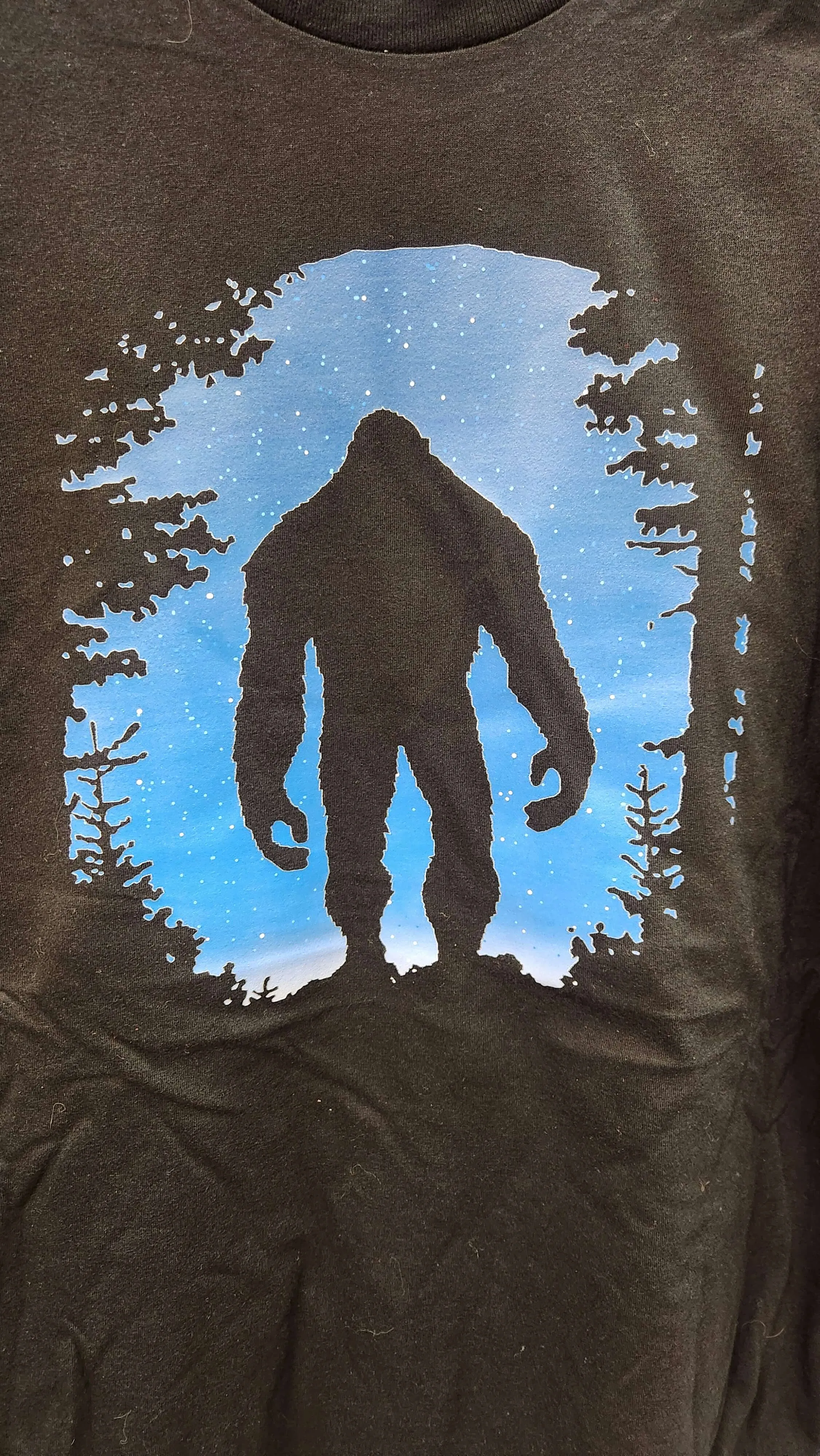 Sasquatch Walking the Forest T-Shirt