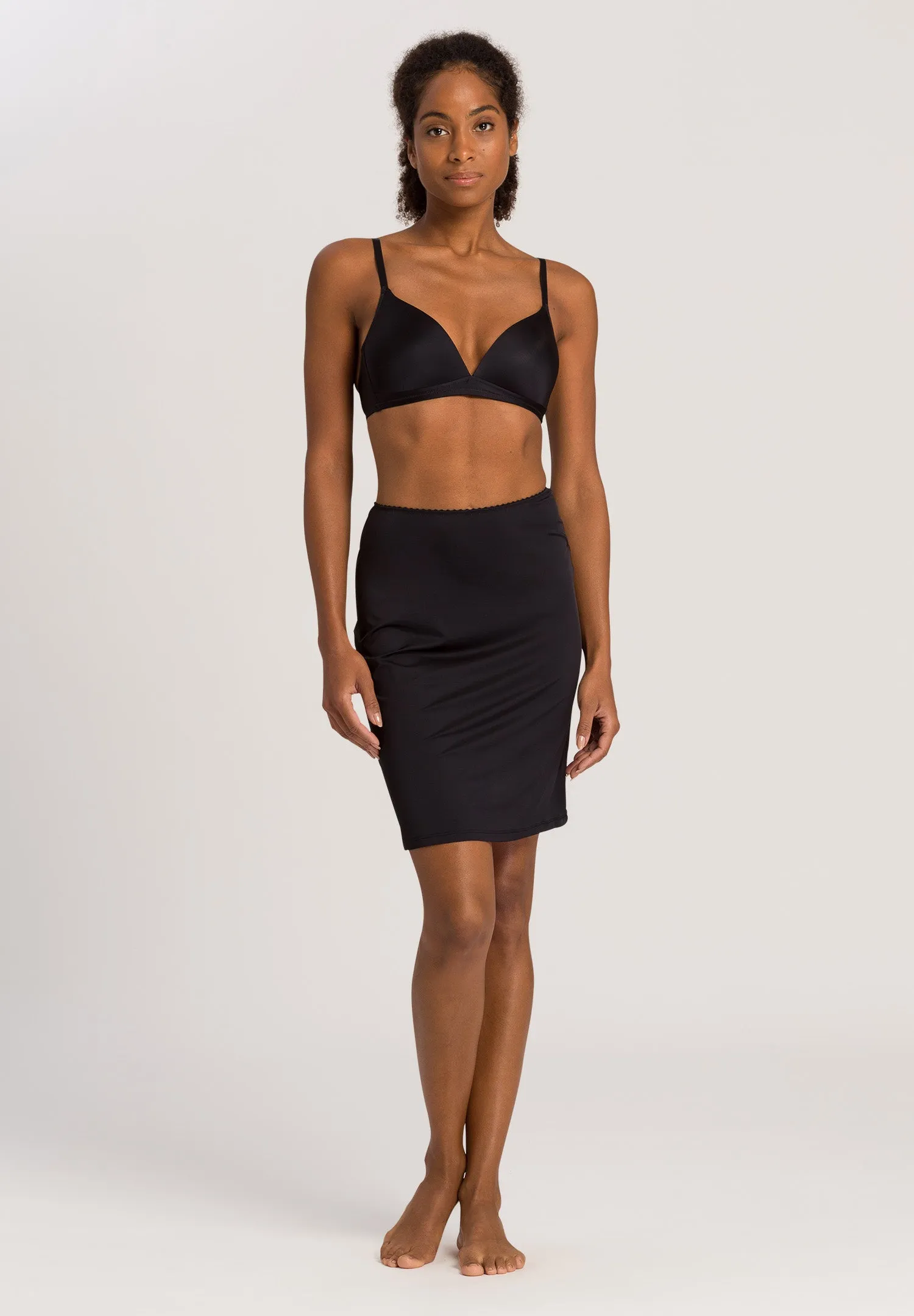 Satin Deluxe Half Slip | Black 71064-019