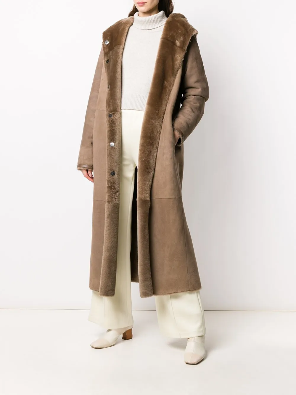 shearling coat