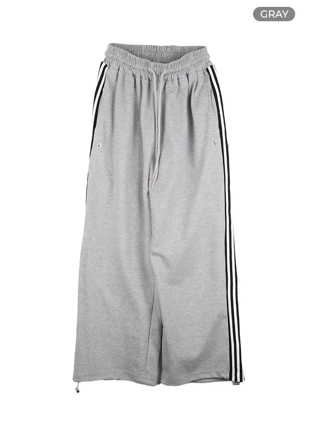 Snap-Button Track Sweatpants CG430