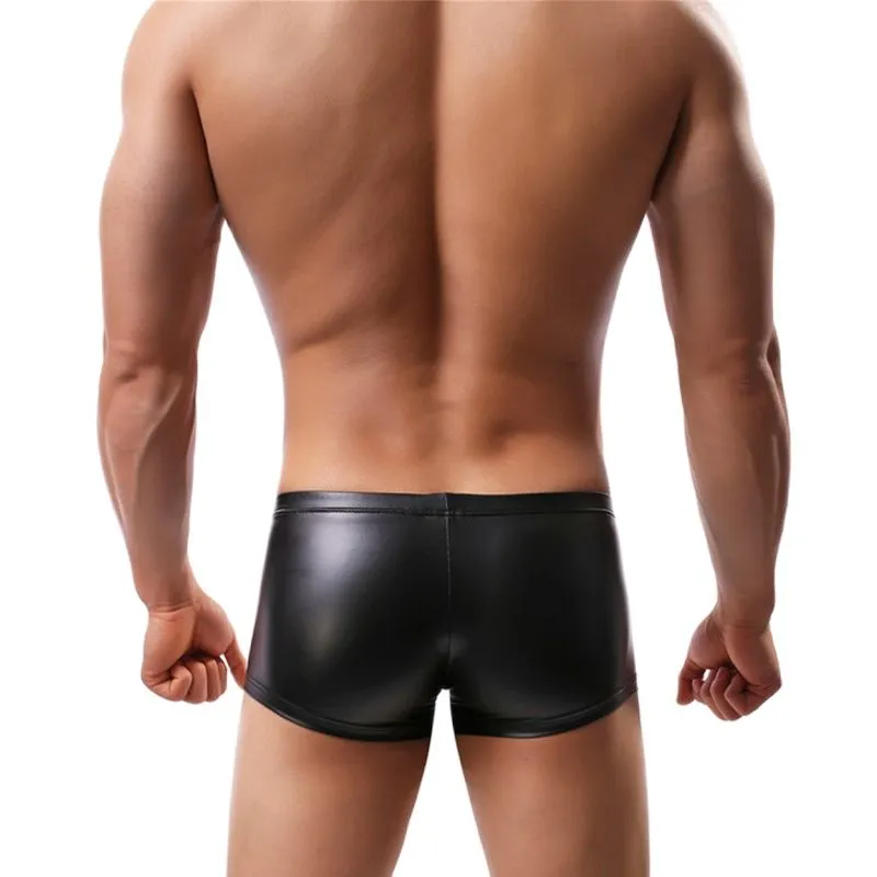 Spandex Solid Ring Boxer