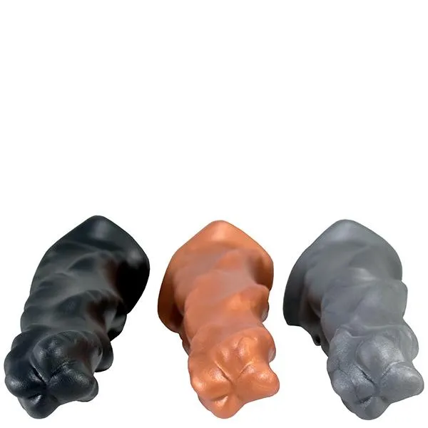 SquarePegToys® Twister Super Soft Silicone Dildo