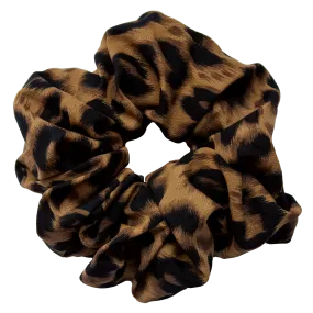 Stay Wild  Scrunchie in Tan