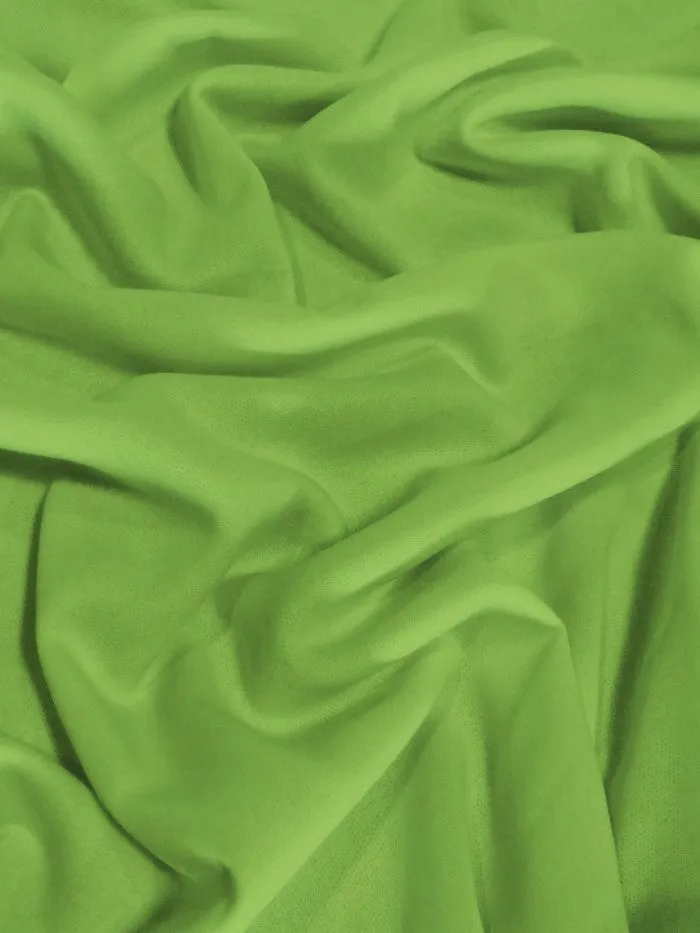 Sweatshirt & Apparel Polar Fleece Fabric / Lime / Sold By The Yard