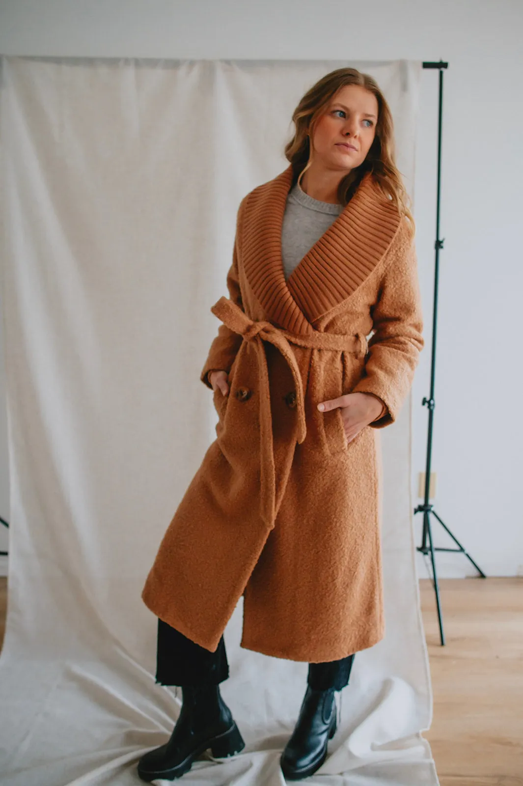 The Laria Coat by Heartloom - Camel