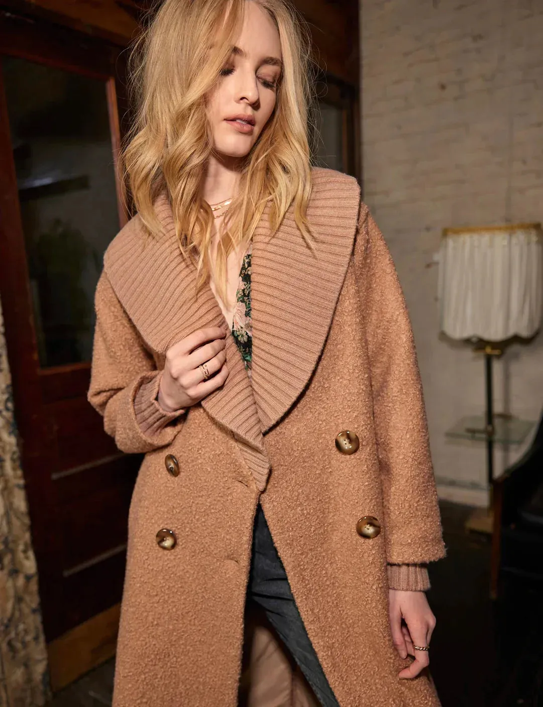 The Laria Coat by Heartloom - Camel